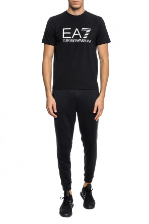 Logo-printed t-shirt, zdjęcie 2 Logo-printed t-shirt od EA7 Emporio Armani